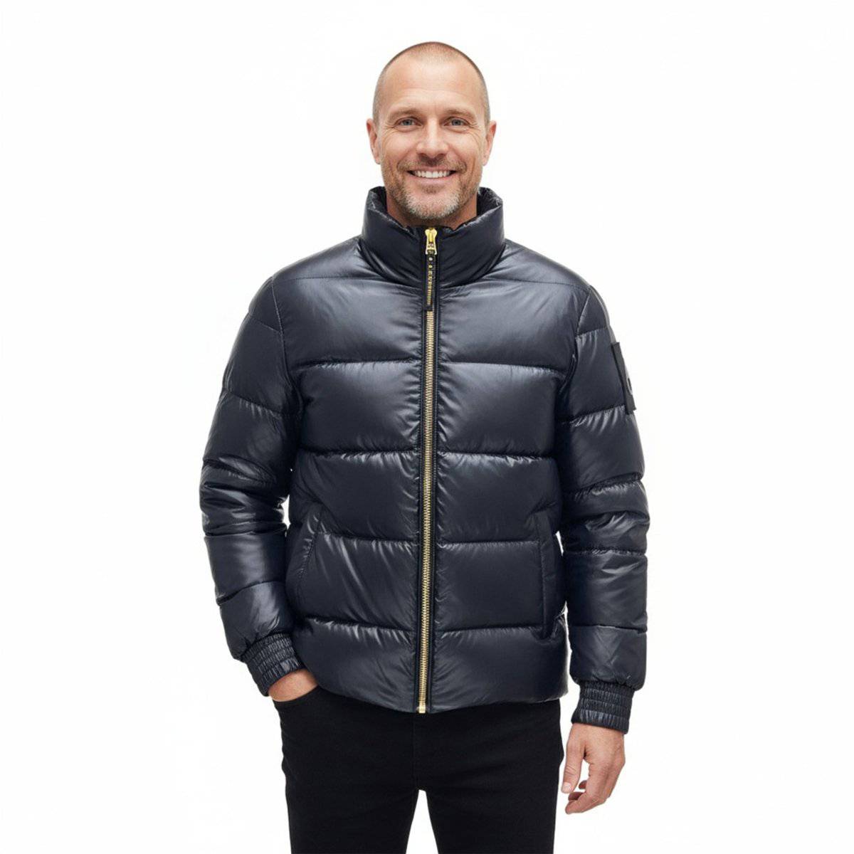 Men's Jacket 71 by 24HEARTZ in a stylish design, showcasing fabric texture and fit.