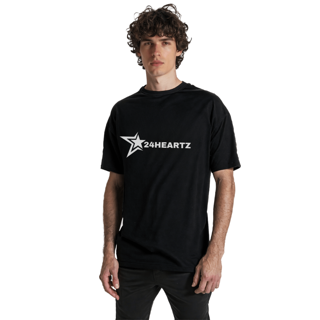 24Heartz T-Shirt featuring a vibrant design and soft fabric, perfect for casual wear.