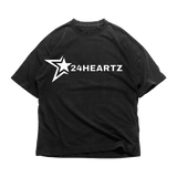 24Heartz T-Shirt featuring a casual design in a vibrant color, displayed flat on a neutral background.