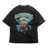 24Heartz Bandemic T-Shirt featuring a graphic print on a casual, comfortable fit.