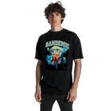 24Heartz Bandemic T-Shirt featuring a graphic design on a casual, comfortable tee.