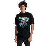 24Heartz Bandemic T-Shirt featuring a graphic design on a casual, comfortable tee.