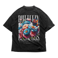24Heartz butterfly t-shirt featuring a colorful butterfly design on a soft fabric. Perfect for casual wear.