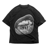 24Heartz diamond teeth T-Shirt featuring a bold graphic design on a casual tee in a stylish cut.