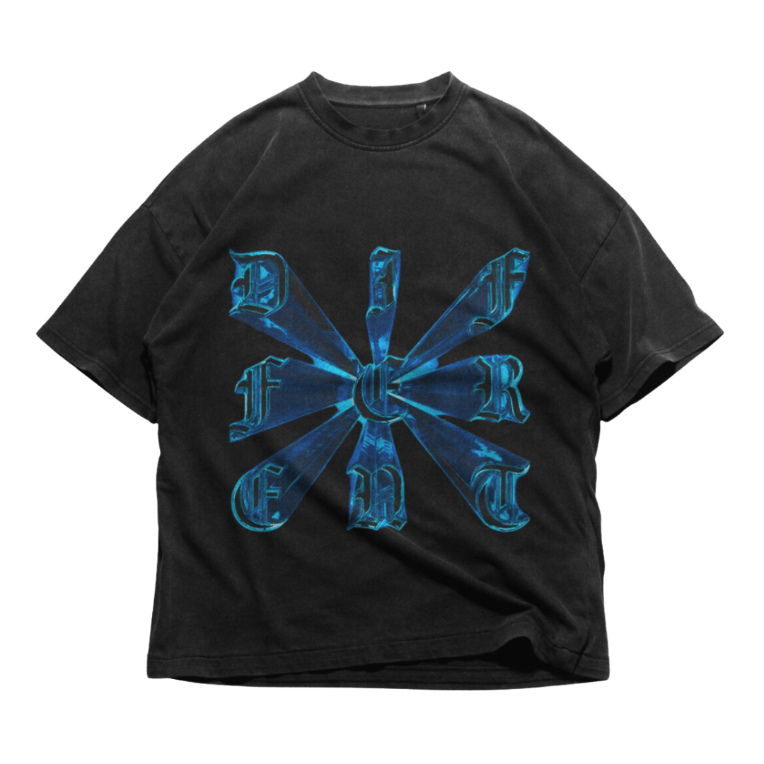 Various 24Heartz T-Shirts displayed in different colors and styles on a neutral background.