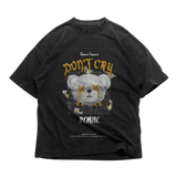 24Heartz Don't Cry T-Shirt in a casual fit, featuring a graphic design on a soft fabric background.