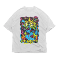 24Heartz T-Shirt in a vibrant color, showcasing the fabric texture and design details. Perfect for casual wear.