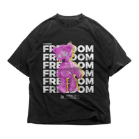 24Heartz Freedom T-Shirt featuring a vibrant graphic design on a soft cotton fabric. Perfect for casual wear.
