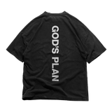 24Heartz God's Plan T-Shirt featuring a bold graphic design on soft cotton fabric in a casual style.