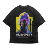 24Heartz Humanity T-Shirt in a casual style, featuring a graphic design on soft fabric.