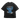Black 24Heartz infinity T-shirt featuring a stylish graphic design on a soft, comfortable fabric.