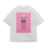 24Heartz Kaws Love T-Shirt featuring a colorful graphic design on a comfortable cotton fabric.