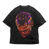 24Heartz Laker Drippy T-Shirt featuring a vibrant design and comfortable fit, perfect for casual wear.