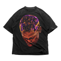 24Heartz Laker Drippy T-Shirt featuring a vibrant design and comfortable fit, perfect for casual wear.