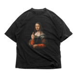 24Heartz Mona Lisa T-Shirt featuring a classic artwork print on a comfortable fabric in a casual style.