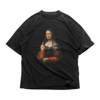 24Heartz Mona Lisa T-Shirt featuring a classic artwork print on a comfortable fabric in a casual style.