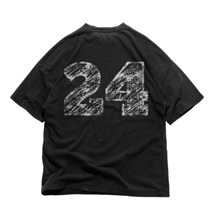 24Heartz No Fear T-Shirt featuring bold graphic design on a comfortable, casual fit shirt.