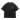 24Heartz Palestine T-Shirt in black featuring a graphic print, displayed on a flat surface.