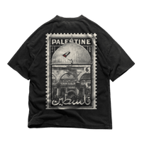 24Heartz Palestine T-Shirt featuring a colorful graphic design on a classic fit cotton tee.