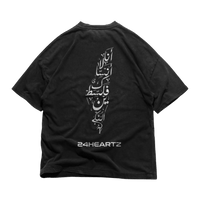24Heartz Palestine T-Shirt featuring a graphic print on a casual style, suitable for everyday wear.