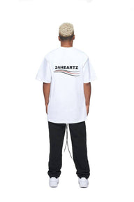 24Heartz political T-shirt featuring graphic design on a classic fit, displaying bold colors and unique messaging.