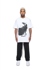 24Heartz Silence T-Shirt featuring a minimalist design in a soft fabric displayed on a mannequin.