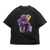 24Heartz Simpson drip t-shirt featuring a colorful design on a casual fit tee.