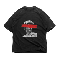 Men's T-Shirt featuring a statue design by 24Heartz, showcasing a casual style and comfortable fit.