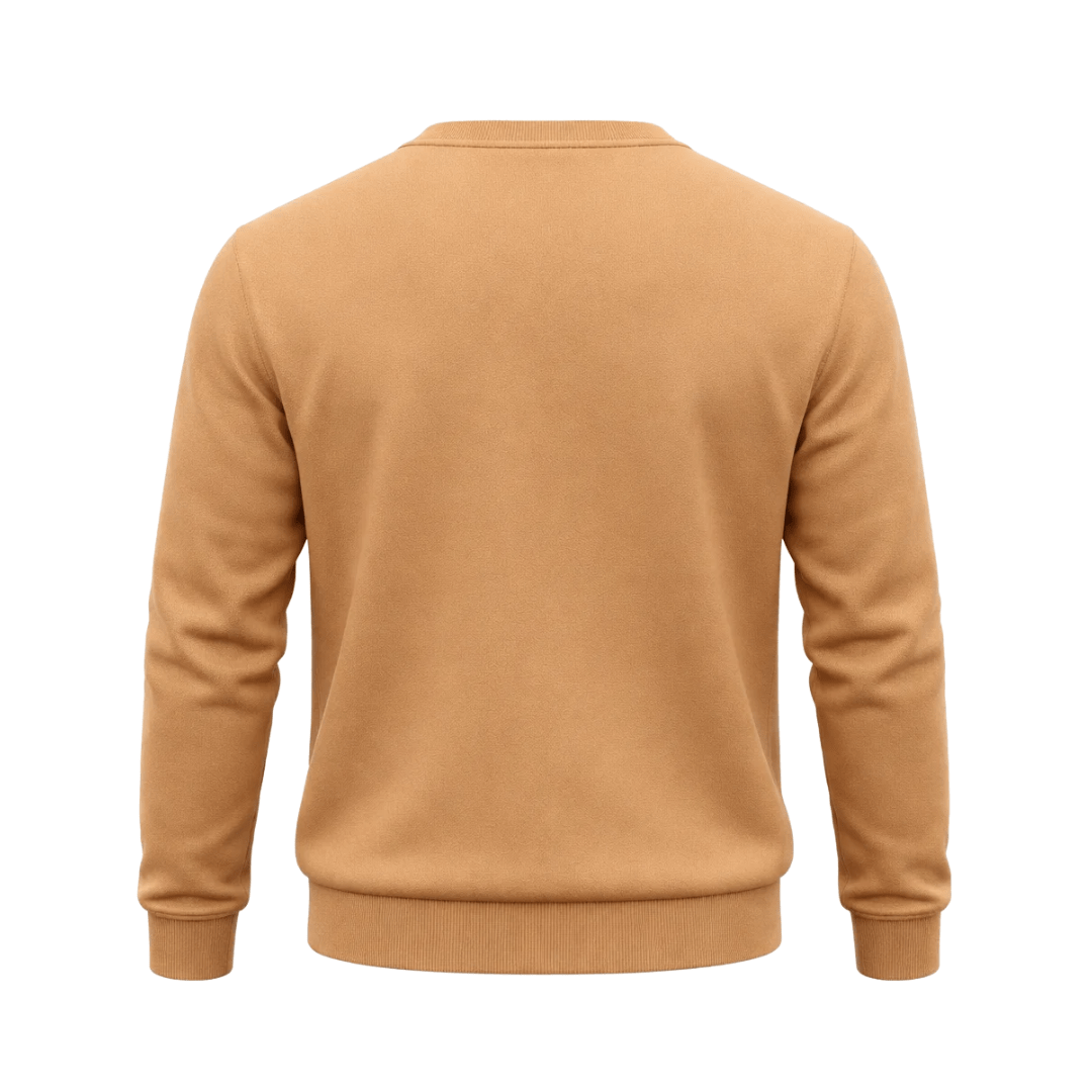 Cozy Its24heartz sweater in a soft knit, featuring a classic crew neck and relaxed fit, perfect for casual wear.