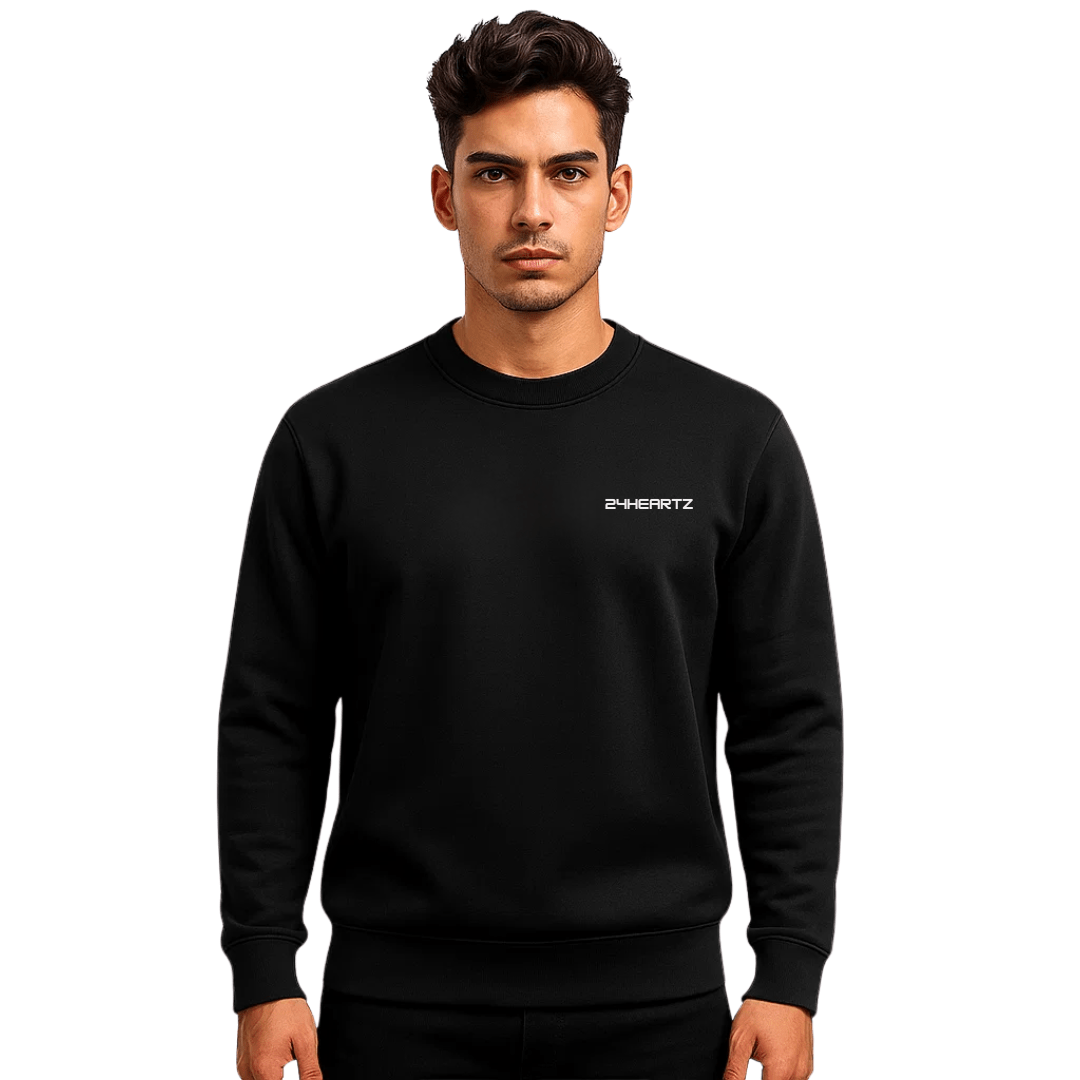 Cozy Its24heartz sweater in soft fabric, featuring a relaxed fit and stylish design, perfect for chilly days.