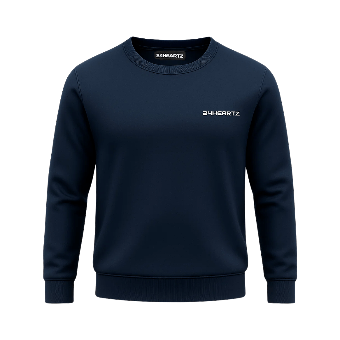 Cozy Its24heartz sweater in soft fabric, featuring a relaxed fit and stylish design, perfect for casual wear.