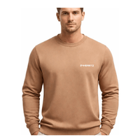 Cozy Its24heartz sweater in a soft knit, featuring a classic crew neckline and relaxed fit, displayed on a neutral background.