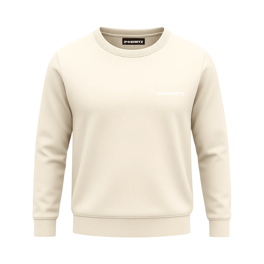 Cozy Its24heartz sweater in soft fabric, featuring a relaxed fit and stylish design, perfect for casual wear.