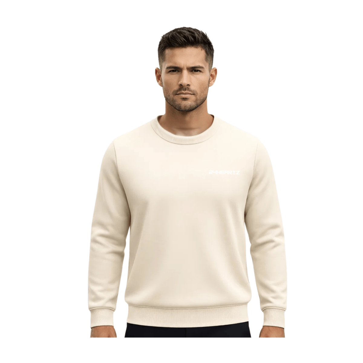 Cozy Its24heartz sweater in soft fabric, featuring a relaxed fit and stylish design, perfect for cool weather.