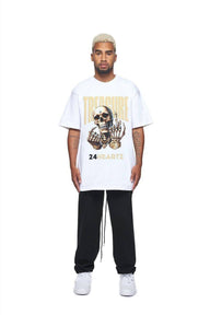 24Heartz Treasure T-Shirt featuring a vibrant design and comfortable fit, perfect for casual wear.