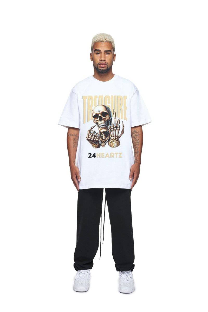 24Heartz Treasure T-Shirt featuring a vibrant design and comfortable fit, perfect for casual wear.