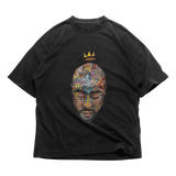 24Heartz Tupac T-Shirt featuring a vibrant graphic print on soft cotton fabric.