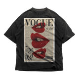 24Heartz Vogue Kisses T-Shirt featuring a stylish graphic print on a comfortable fabric.
