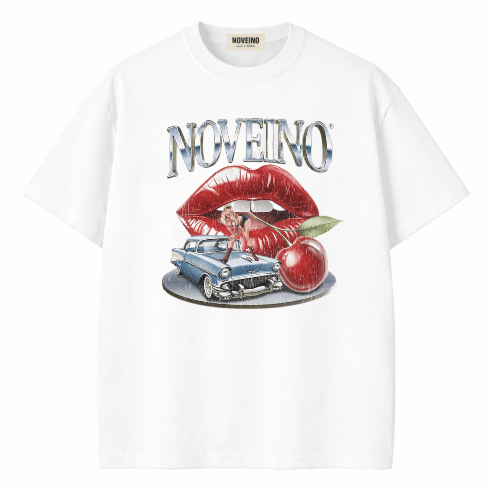Its24heartz NOV 175 T-Shirt displayed in a casual setting, showcasing its vibrant color and comfortable fit.