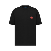 B.T-Shirts LV 153 in black by Its24heartz, featuring a comfortable fit and stylish design for casual wear.