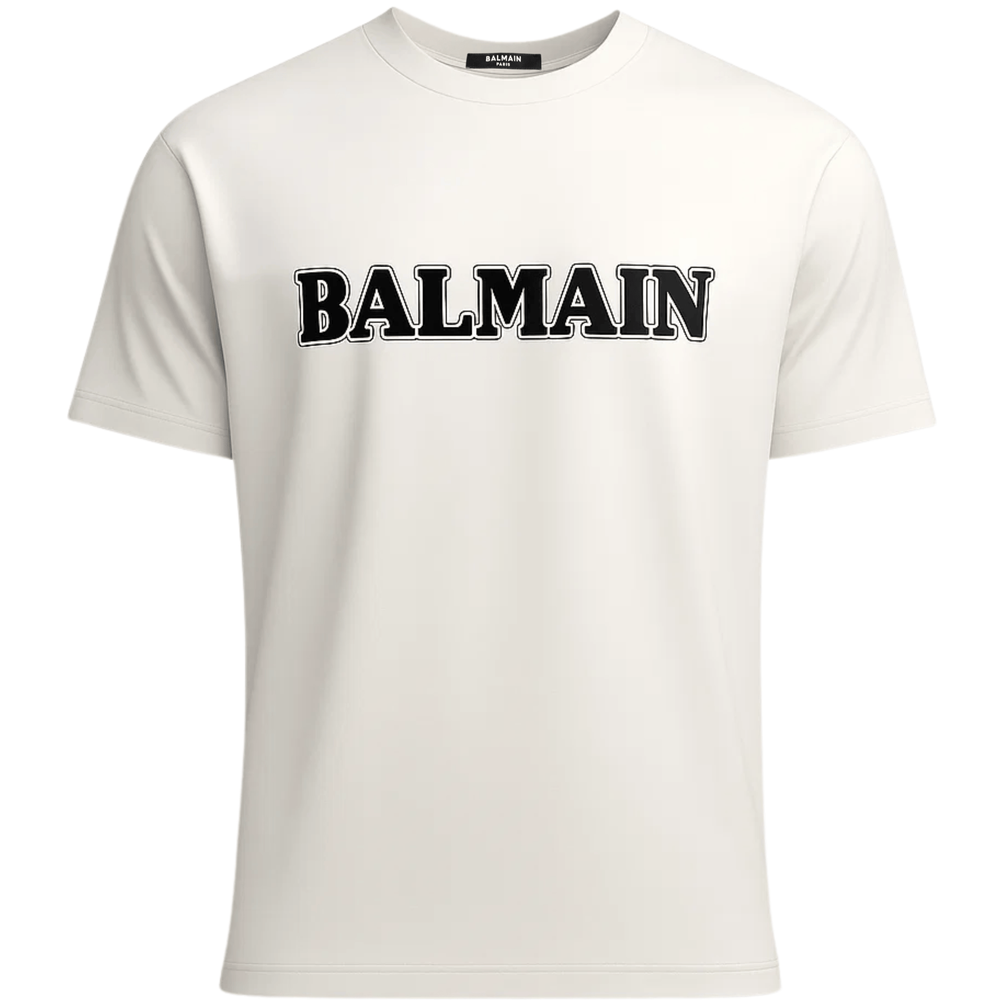 Black Its24heartz T-Shirt featuring a modern graphic design, displayed on a flat surface.