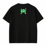Its24heartz T-Shirts 1102 in a vibrant color displayed on a hanger, showcasing the fabric and design details.