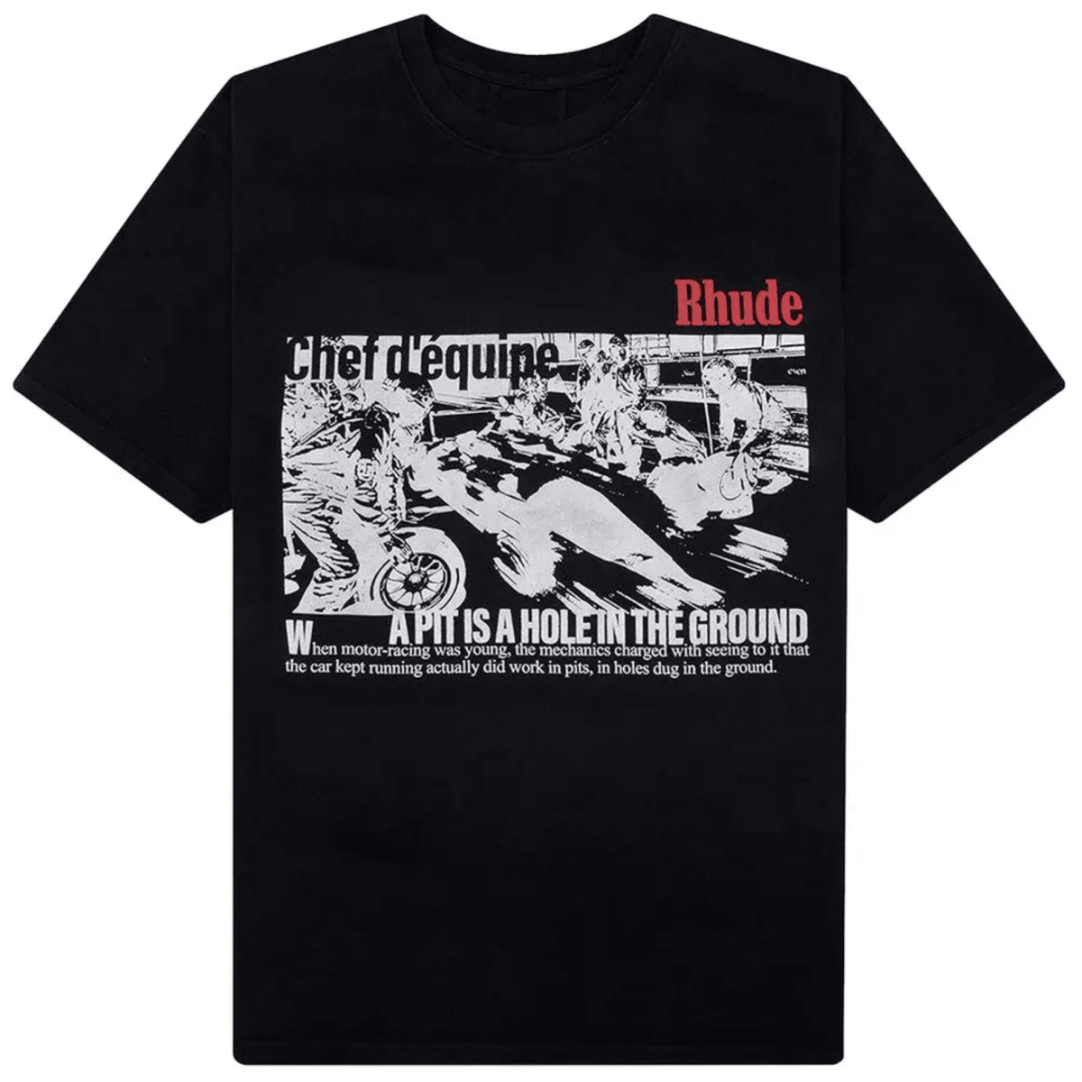 Black T-shirt #21 from Brandme, featuring a classic crew neck and short sleeves, displayed on a plain background.