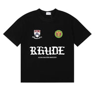 Brandme T-Shirt #15 displayed on a hanger, featuring a classic fit and soft fabric in a vibrant color.