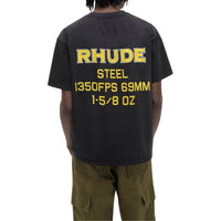 Brandme T-Shirt #13 in a casual style, featuring a vibrant design and short sleeves, displayed on a wooden background.