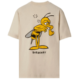 Its24heartz T-Shirt 120 in black, showcasing a comfortable, casual fit with a round neckline and short sleeves.