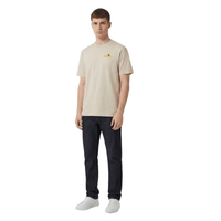 Red casual T-shirt from Its24heartz with short sleeves and round neckline, displayed flat on a white background.
