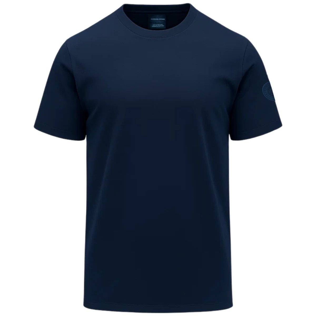 Its24heartz T-shirt in black with a simple crew neck and short sleeves, laid flat on a white background.