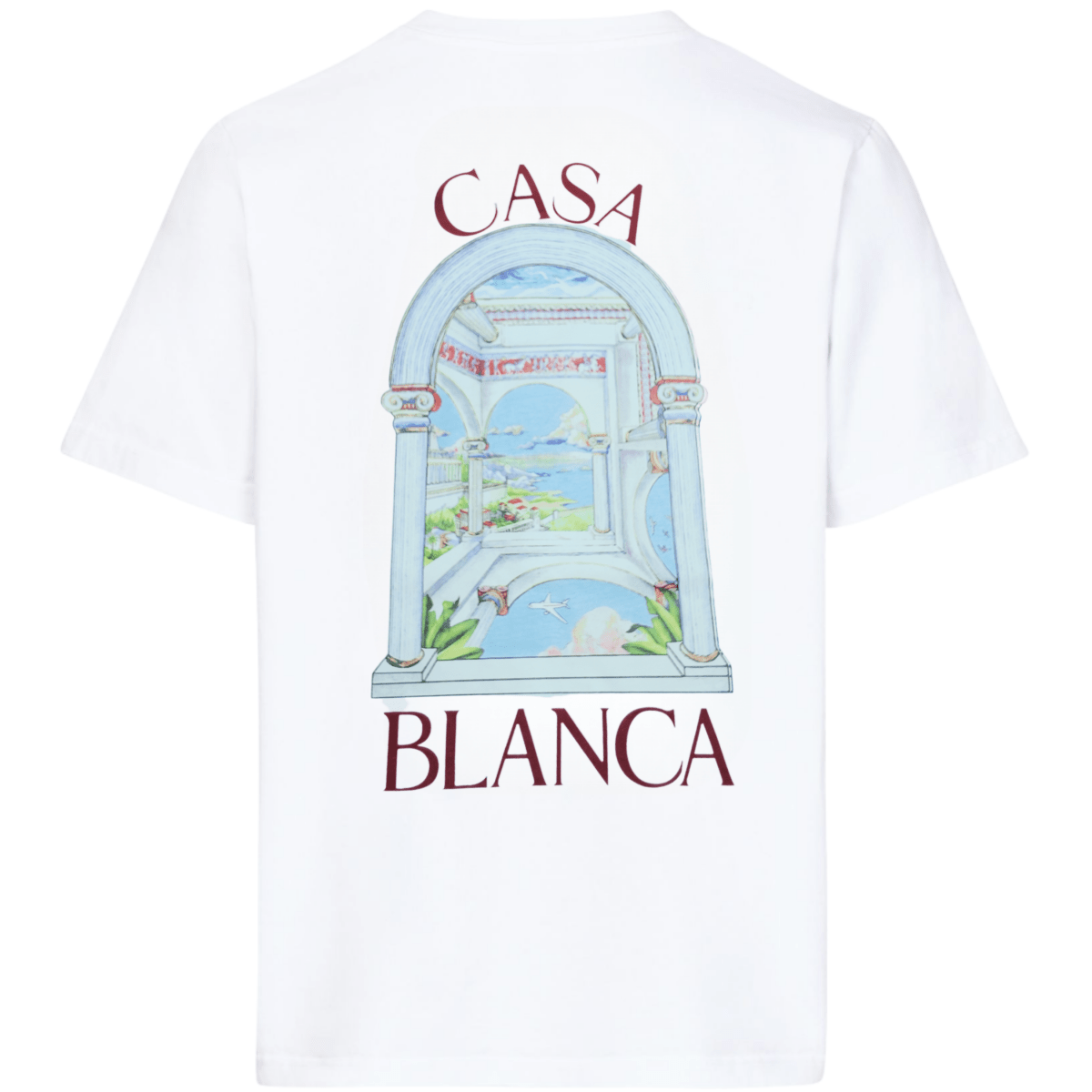 Casual black T-shirt from Its24heartz featuring a simple crew neck and short sleeves, displayed flat on a white background.