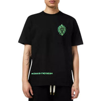 Black Its24heartz T-Shirt featuring a unique graphic design on a soft cotton fabric.